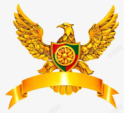 国际金鹰徽标图标图标