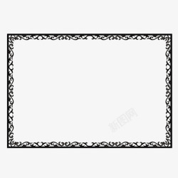 长方形边框素材