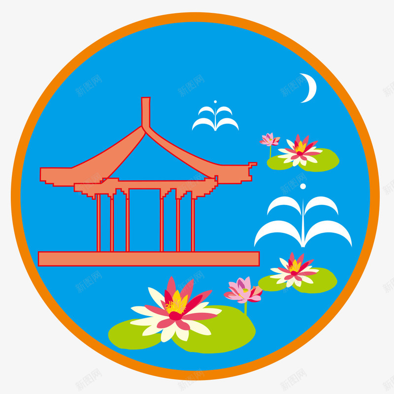 建筑美景png免抠素材_88icon https://88icon.com 优雅 好看 建筑 济南建筑 点线面 线稿 美丽 美景 风景