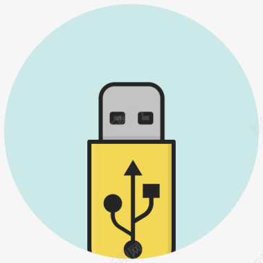 USB棒数据装置闪光记忆存储USBUS图标图标