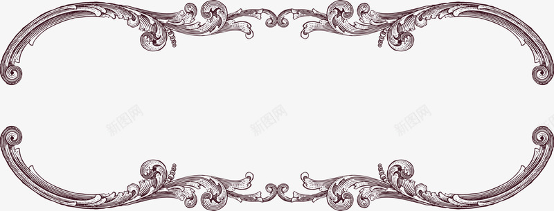 棕色宫廷古典花纹png免抠素材_88icon https://88icon.com 古典 宫廷 棕色 花纹