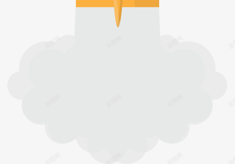 宇宙白色卡通飞行器png免抠素材_88icon https://88icon.com 4月12号 世界航天日 太空 宇宙 火箭 白色飞行器 航空