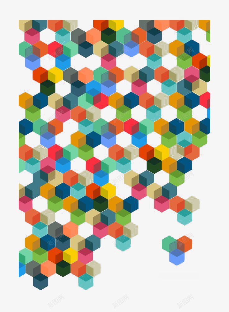彩色小方块png免抠素材_88icon https://88icon.com 五颜六色 正方形 海报设计 立方体 背景图
