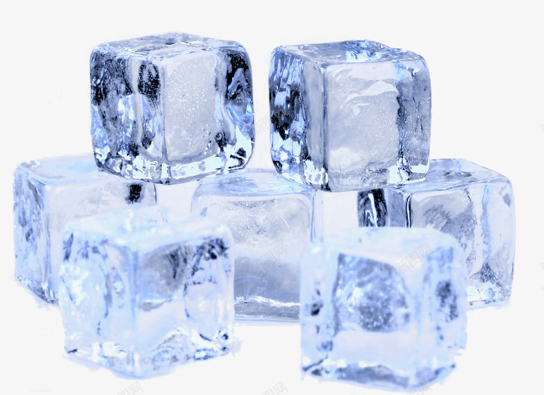 晶莹剔透的冰块png免抠素材_88icon https://88icon.com 冰块 四边形 水晶