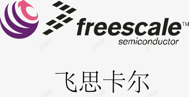 企业卡片标识飞思卡尔logo图标图标