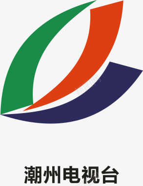 潮州电视台logo矢量图图标图标