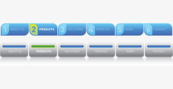 网页导航素材