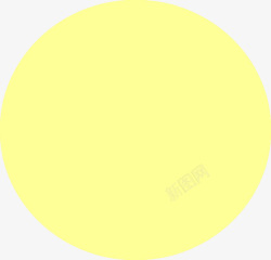 中秋节日用黄色月亮素材