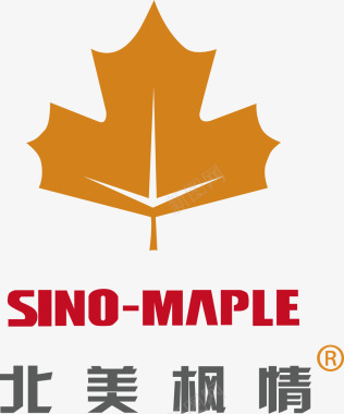 北美枫情logo矢量图图标图标