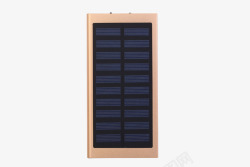 纯色移动电源迷你太阳能充电宝高清图片