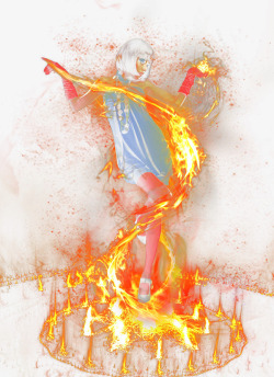 炫彩跃的人物跳舞的女人高清图片