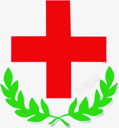 医院标识红色十字图标图标