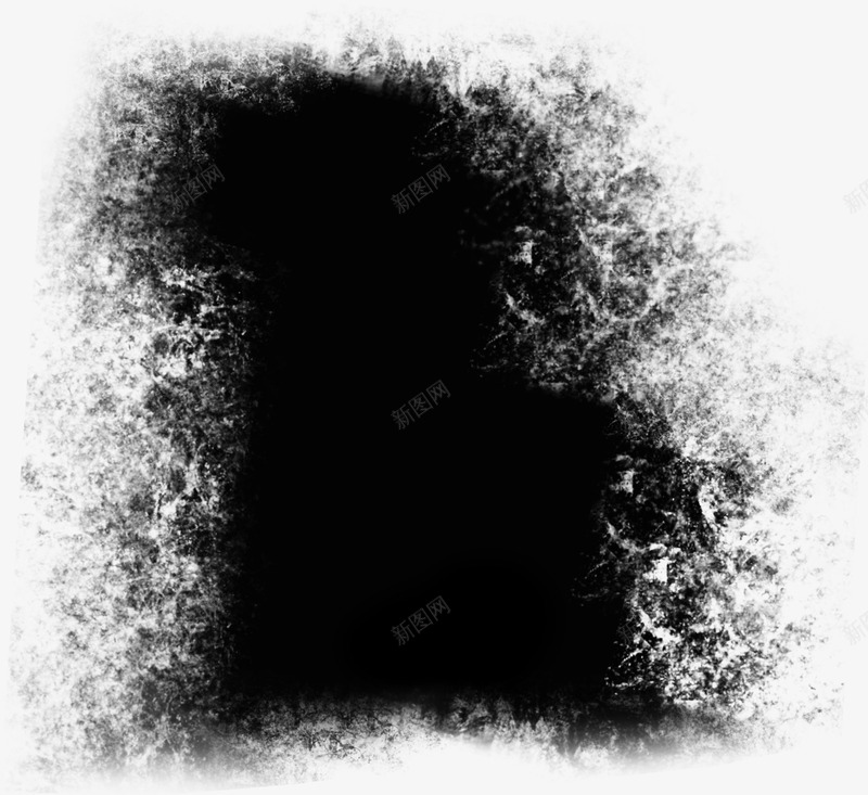 创意笔刷png免抠素材_88icon https://88icon.com 笔刷 笔刷素材 纹理 肌理 黑色笔刷