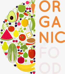 有机食物素材