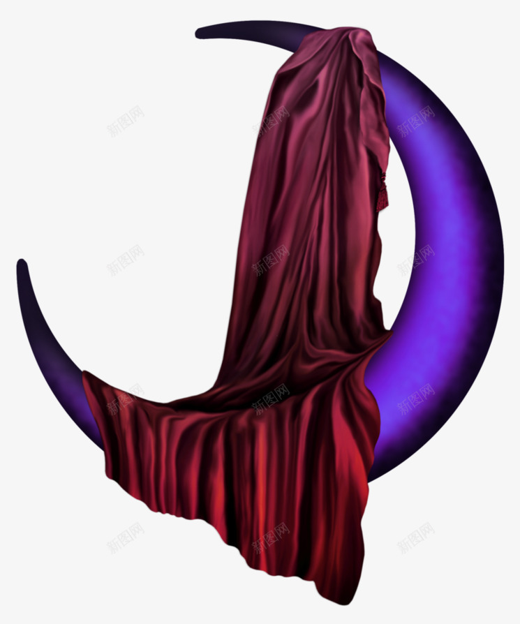 月亮卡通紫色的月牙png免抠素材_88icon https://88icon.com 布幔 弯月 手绘 手绘图片 手绘月牙图片 月亮图片 月亮矢量图 月牙 月牙卡通 紫色
