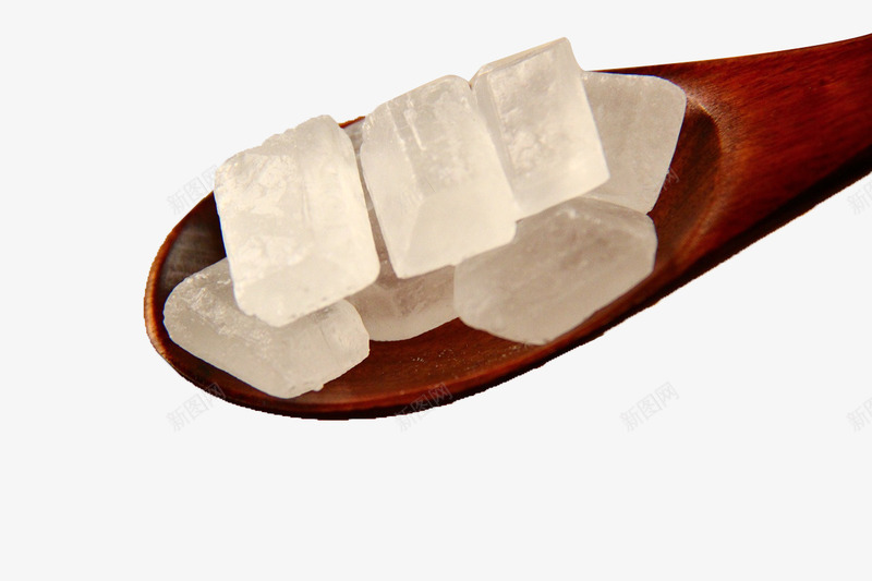 木勺里的冰糖png免抠素材_88icon https://88icon.com 冰糖 单晶冰糖 方块 方糖 晶体 木勺 甜食 糖分 食物