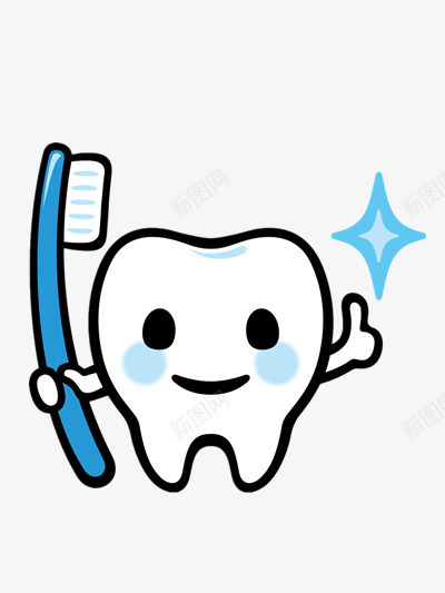 简单刷牙图png免抠素材_88icon https://88icon.com 可爱 牙刷 简笔画 蓝色