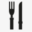 中餐餐具餐厅标识图标图标