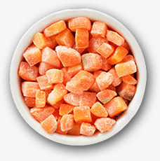 橙色方块软糖素材