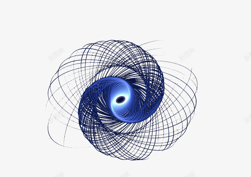 科技炫光线条png免抠素材_88icon https://88icon.com 炫光 环绕 科技 穿插 线条 蓝色