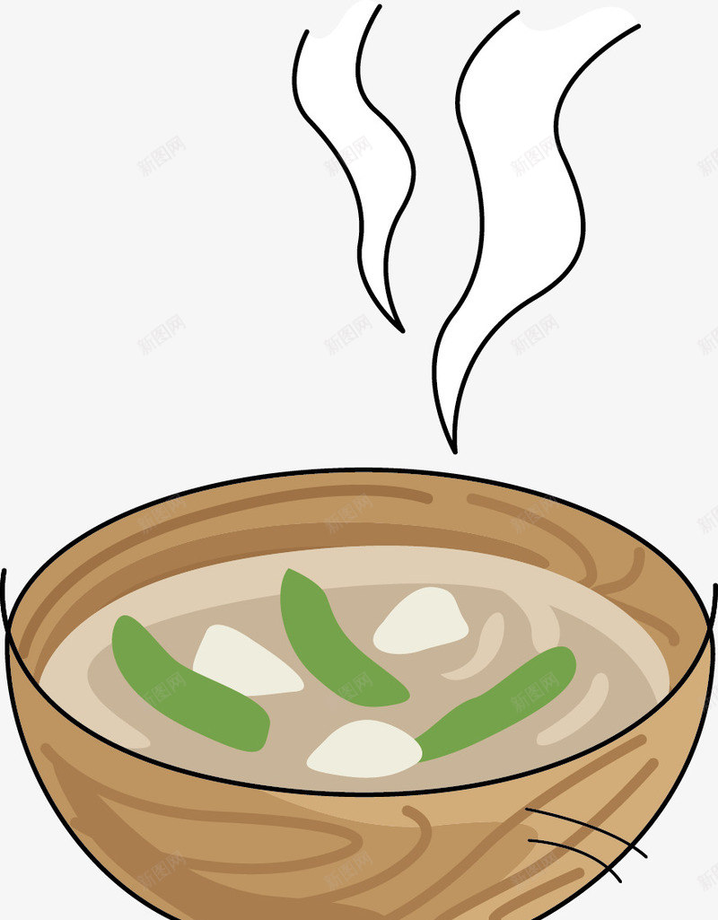 手绘食物png免抠素材_88icon https://88icon.com 一碗食物 手绘画 矢量装饰 装饰 食物