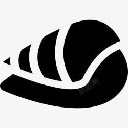 蜗牛大海螺海螺图标高清图片