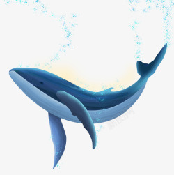 国际海洋日手绘海洋动物装饰插图素材