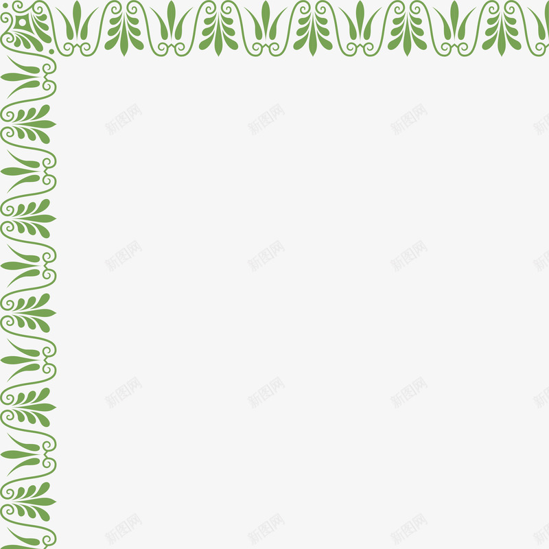 绿色清新植物花藤png免抠素材_88icon https://88icon.com 免抠PNG 树藤 框架 植物 清新 绿色 花藤 边框纹理