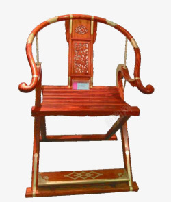 中国传统老旧红木椅素材