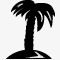 椰子娱乐假日岛群岛海洋棕榈放松素材