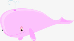 粉色鲸鱼素材
