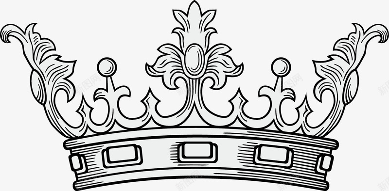 手绘皇冠png免抠素材_88icon https://88icon.com 手绘 手绘画 皇冠 矢量装饰 装饰