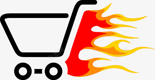 创意火焰超市购物车矢量图ai免抠素材_88icon https://88icon.com 创意 火焰 购物车 超市 矢量图