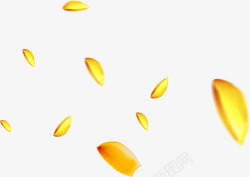 金色花瓣中秋背景素材