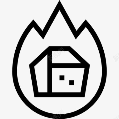 火焰圈素材煤图标图标