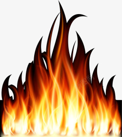 火焰火苗矢量图素材