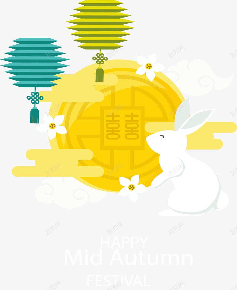 精美的中秋节月饼矢量图ai免抠素材_88icon https://88icon.com 中国风 中秋月饼 中秋玉兔 月饼 玉兔 矢量png 矢量图