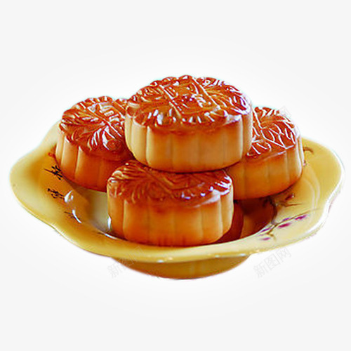 中秋节多图层月饼png免抠素材_88icon https://88icon.com 中秋 素材 节日