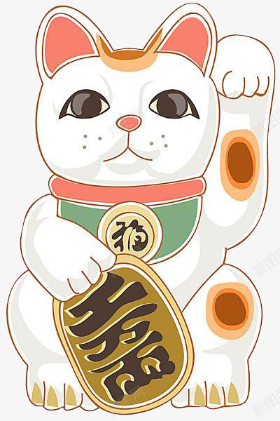 手绘招财猫png免抠素材_88icon https://88icon.com 动物 手绘画 招财猫 矢量装饰 装饰