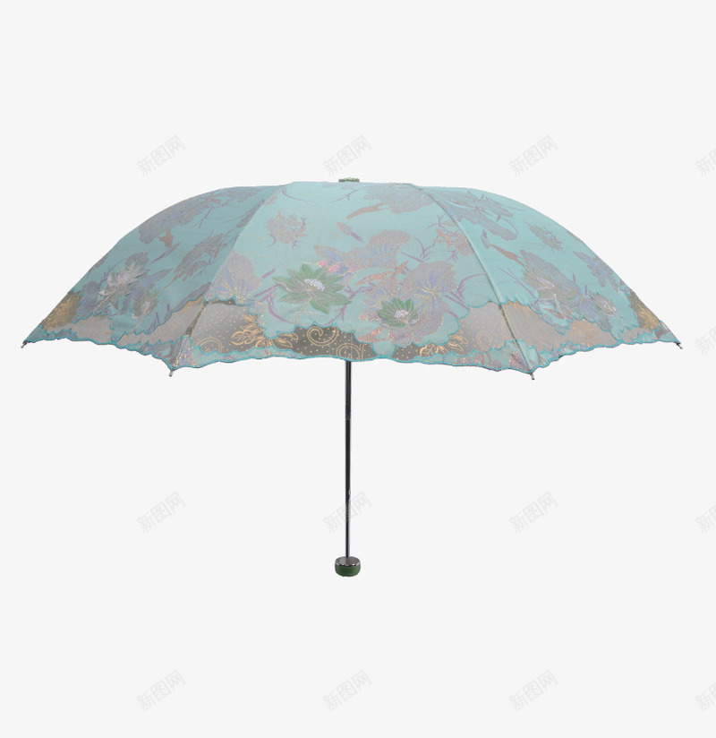 印花的雨伞png免抠素材_88icon https://88icon.com 产品实物 伞 印花 折叠 方便携带 蓝色 雨伞