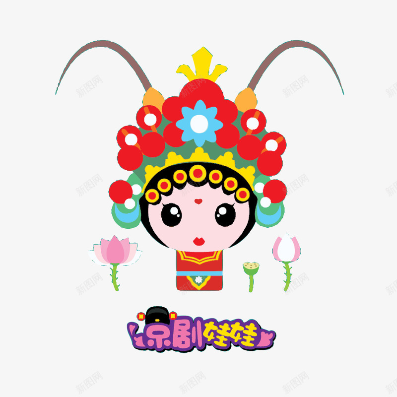 京剧印花图案矢量图ai免抠素材_88icon https://88icon.com T恤上图案 T恤印花图 卡通图案 可爱元素 服装设计素材 矢量图