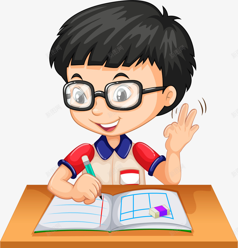 高考加油写作业的男孩png免抠素材_88icon https://88icon.com 写作业的男孩 学习 开心 绘画 认真学习 高考加油