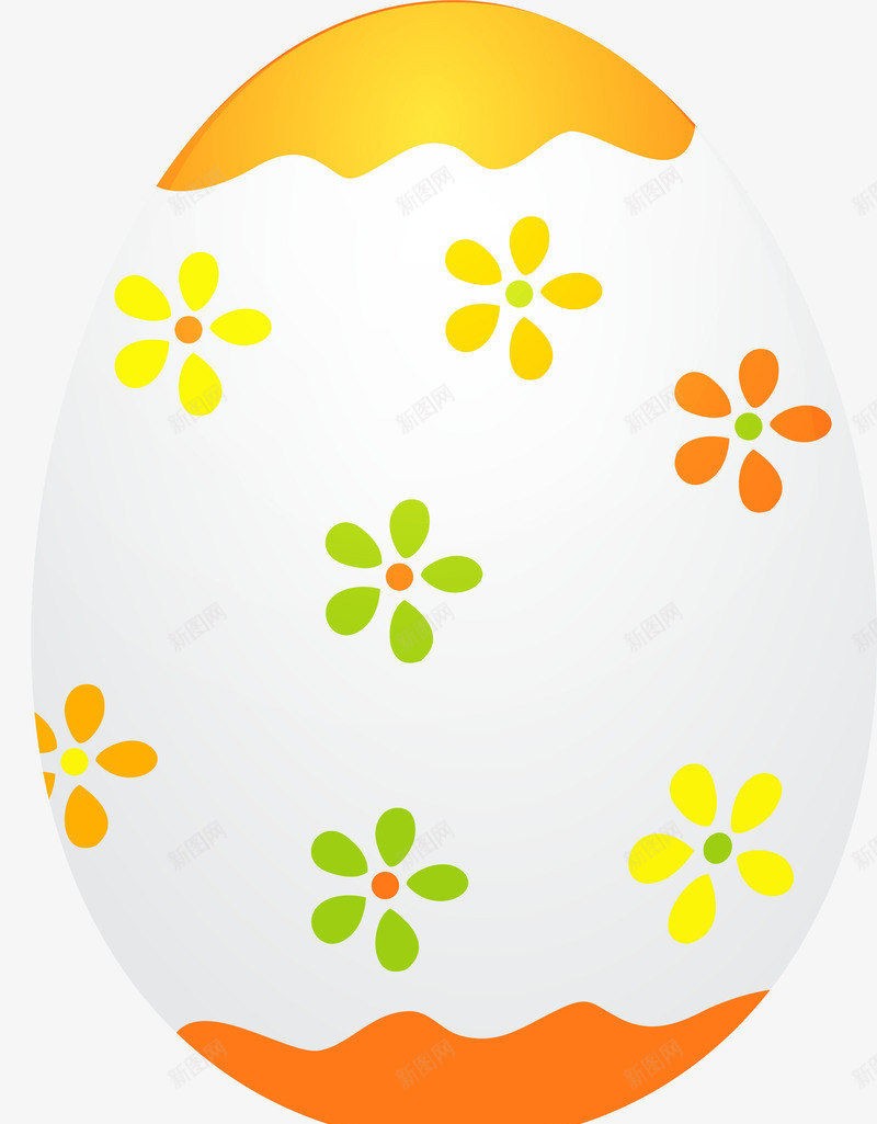 复活节白色花朵彩蛋png免抠素材_88icon https://88icon.com 复活节 多彩花朵 白色彩蛋 节日 花朵彩蛋 花朵装饰