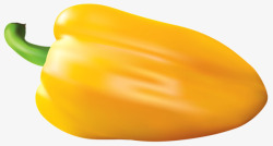 黄色柿子椒黄色彩椒蔬菜高清图片