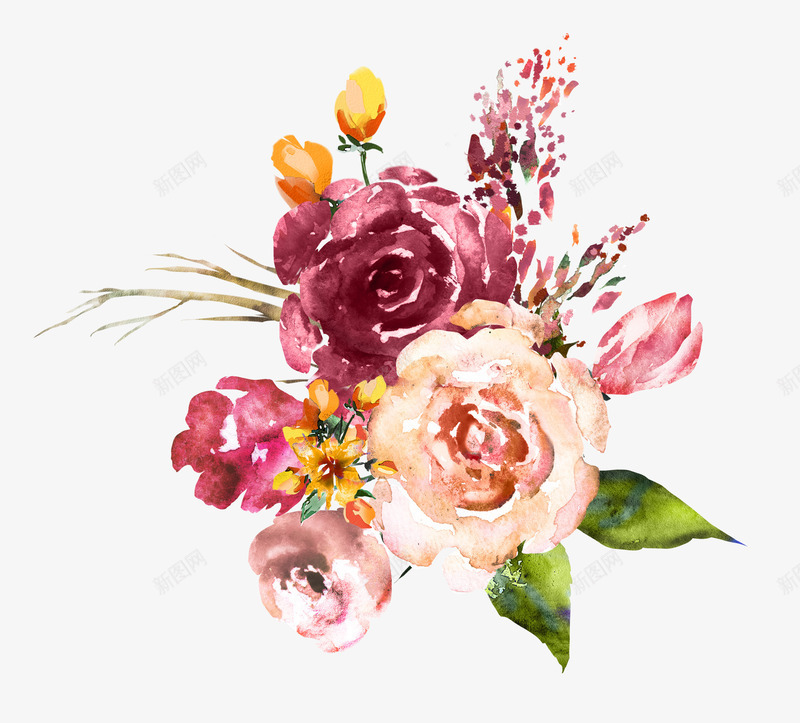 手绘清新文艺花卉花草png免抠素材_88icon https://88icon.com 小清新花草装饰 布料印花 文艺花草PPT制作 植物插画 海报设计 花草包装礼盒 花草插画 花草装饰