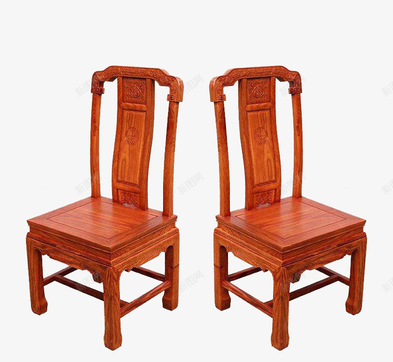 红木对椅png免抠素材_88icon https://88icon.com 两对椅子 印花 手工雕花 红木椅 红木椅子 老椅子 餐桌椅子