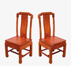 红木对椅素材