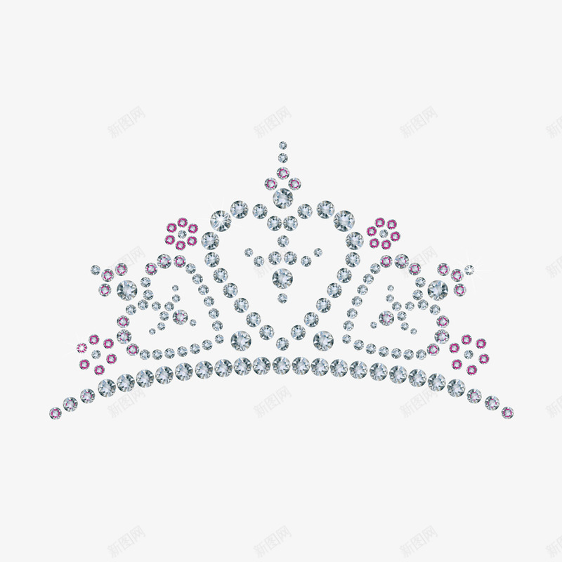 钻石皇冠图案png免抠素材_88icon https://88icon.com 奢侈品 皇冠 钻石