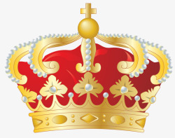珍珠镶嵌的教皇皇冠素材