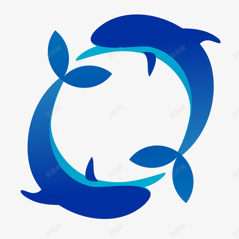 扁平蓝色相爱海豚png免抠素材_88icon https://88icon.com 免扣Png 创意 卡通 扁平 时尚 海洋 海豚 相爱 蓝色 装饰